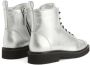 Giuseppe Zanotti Thora laarzen met veters Zilver - Thumbnail 3