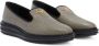 Giuseppe Zanotti Tim leren loafers Grijs - Thumbnail 2