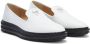 Giuseppe Zanotti Tim leren loafers Wit - Thumbnail 2