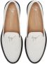 Giuseppe Zanotti Tim leren loafers Wit - Thumbnail 4