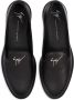 Giuseppe Zanotti Tim leren loafers Zwart - Thumbnail 4