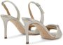 Giuseppe Zanotti Tiphaine slingback sandalen Wit - Thumbnail 3