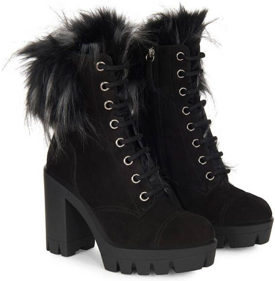 Giuseppe Zanotti Tonix winter veterlaarzen Zwart