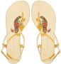 Giuseppe Zanotti Tropical Beach sandalen Goud - Thumbnail 4