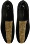 Giuseppe Zanotti Smoking Diamond fluwelen loafers Zwart - Thumbnail 4