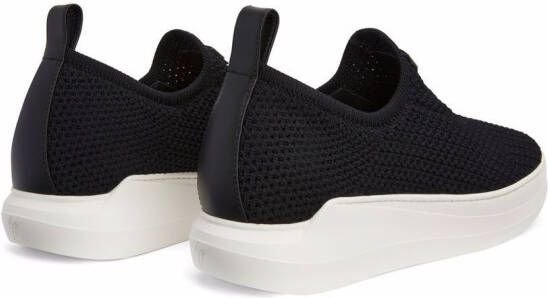 Giuseppe Zanotti Tyrian slip-on sneakers Zwart