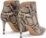 Giuseppe Zanotti Tysha laarzen met slangenprint Zwart - Thumbnail 2