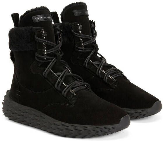 Giuseppe Zanotti Urchin high-top sneakerlaarzen Zwart