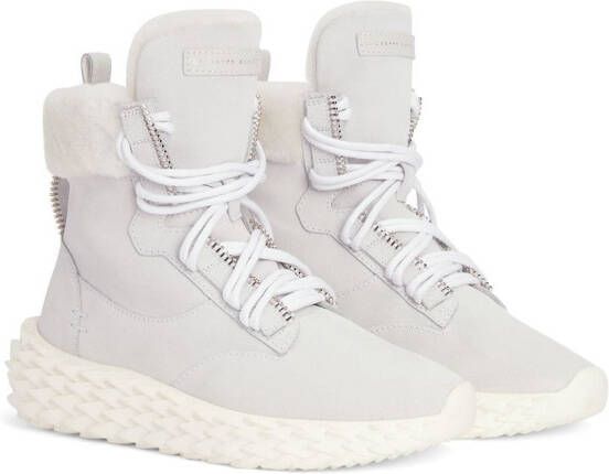 Giuseppe Zanotti Urchin high-top sneakers Wit