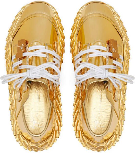 Giuseppe Zanotti Urchin low-top sneakers Geel