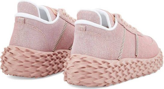 Giuseppe Zanotti Urchin low-top sneakers Roze