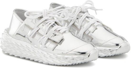 Giuseppe Zanotti Urchin low-top sneakers Zilver