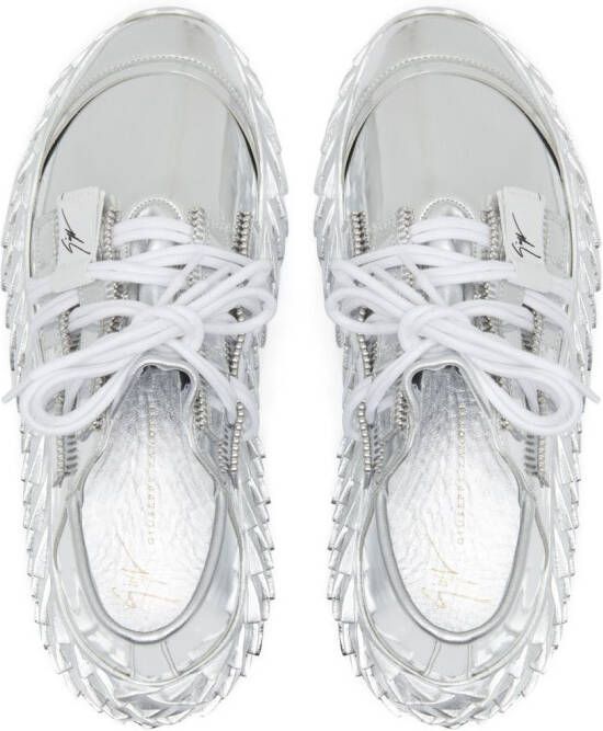 Giuseppe Zanotti Urchin low-top sneakers Zilver