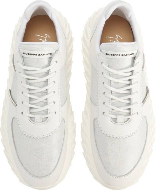 Giuseppe Zanotti Urchin sneakers met vlakken Wit