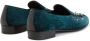 Giuseppe Zanotti Loafers met fluwelen-effect Groen - Thumbnail 3