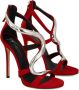 Giuseppe Zanotti Venere metallic sandalen Rood - Thumbnail 2