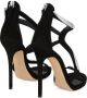 Giuseppe Zanotti Venere metallic sandalen Zwart - Thumbnail 3