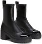 Giuseppe Zanotti Vicentha enkellaarzen Zwart - Thumbnail 2