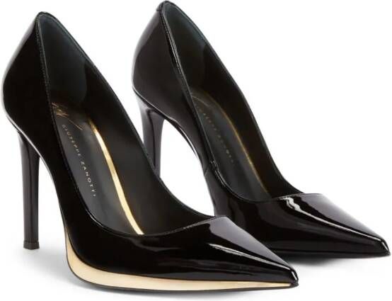 Giuseppe Zanotti Virgyn gelakte pumps Zwart