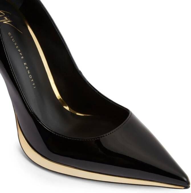 Giuseppe Zanotti Virgyn gelakte pumps Zwart