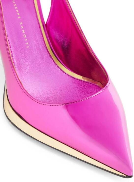 Giuseppe Zanotti Virgyn leren pumps Roze