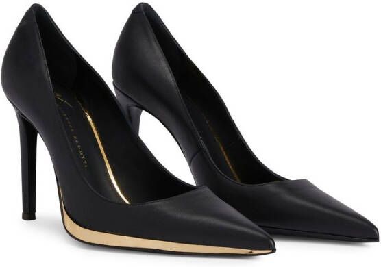 Giuseppe Zanotti Virgyn leren pumps Zwart