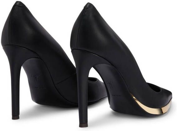 Giuseppe Zanotti Virgyn leren pumps Zwart