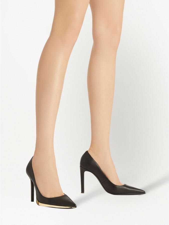 Giuseppe Zanotti Virgyn leren pumps Zwart