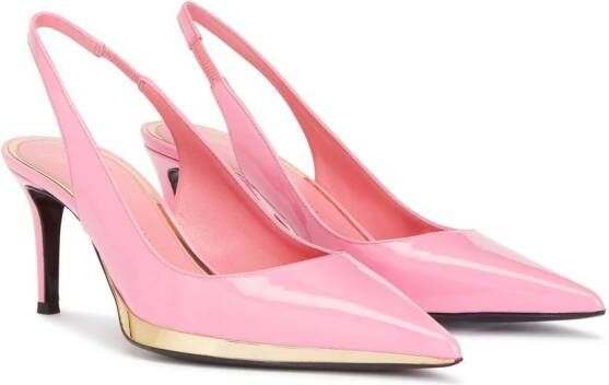 Giuseppe Zanotti Virgyn slingback pumps Roze