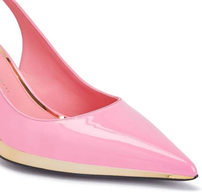 Giuseppe Zanotti Virgyn slingback pumps Roze