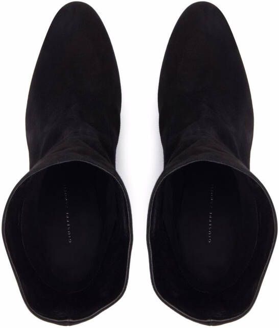 Giuseppe Zanotti Viviana laarzen met hak Zwart