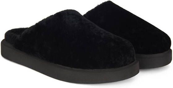 Giuseppe Zanotti Wynter slippers Zwart