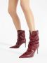 Giuseppe Zanotti Yunah slouchy laarzen Rood - Thumbnail 5