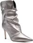 Giuseppe Zanotti Yunah slouchy laarzen Zilver - Thumbnail 2