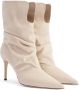 Giuseppe Zanotti Yunah suède enkellaarzen Beige - Thumbnail 2