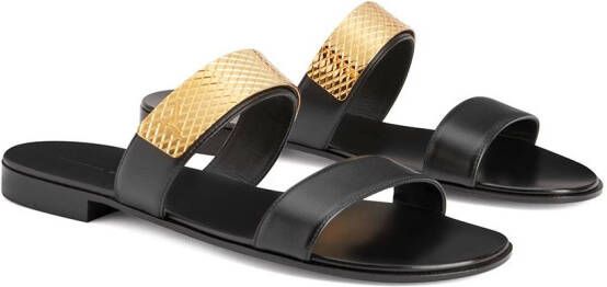 Giuseppe Zanotti Zak sandalen met bandjes Zwart