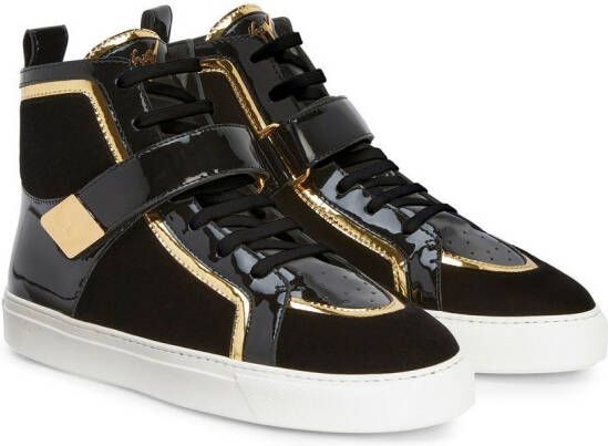 Giuseppe Zanotti Zenas high-top sneakers Zwart