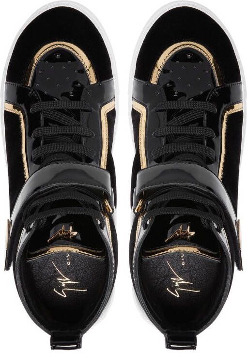 Giuseppe Zanotti Zenas high-top sneakers Zwart