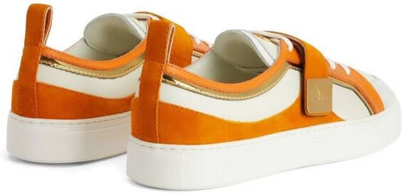 Giuseppe Zanotti Zenas low-top sneakers Oranje