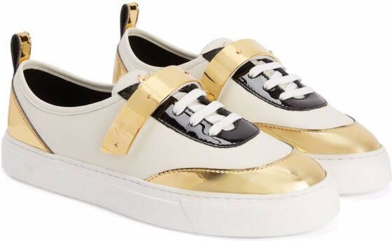 Giuseppe Zanotti Zenas low-top sneakers Wit