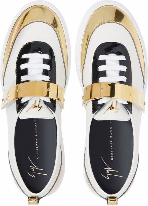 Giuseppe Zanotti Zenas low-top sneakers Wit