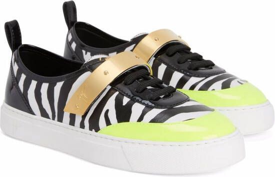 Giuseppe Zanotti Zenas low-top sneakers Wit