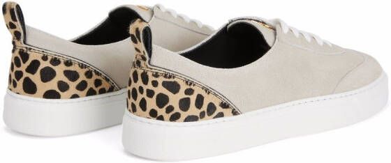 Giuseppe Zanotti Zenas low-top sneakers Wit