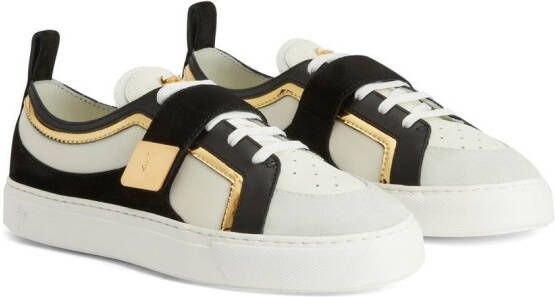 Giuseppe Zanotti Zenas low-top sneakers Wit