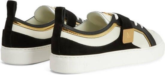 Giuseppe Zanotti Zenas low-top sneakers Wit