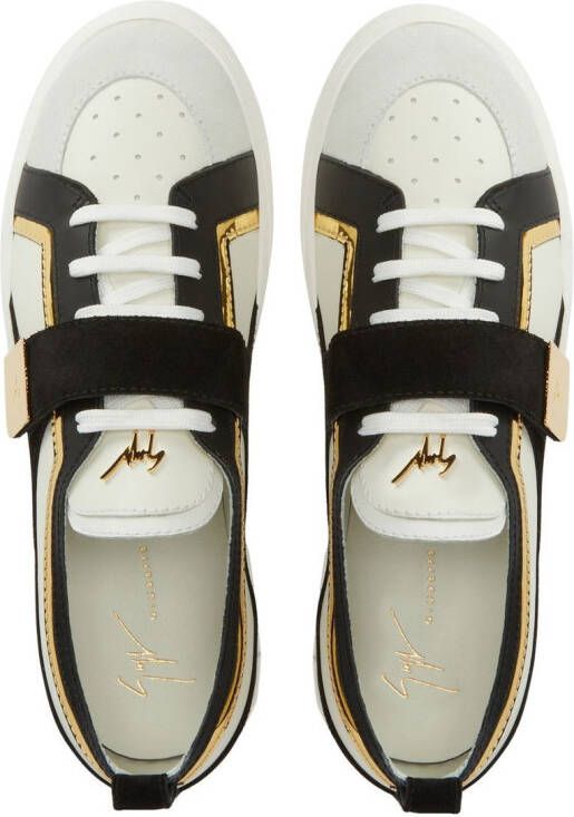 Giuseppe Zanotti Zenas low-top sneakers Wit