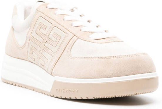 Givenchy 4G suède sneakers Beige