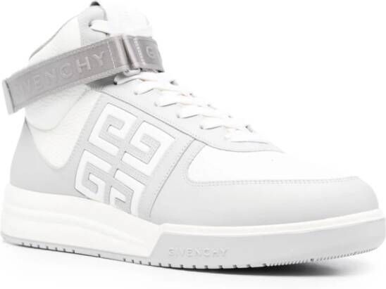 Givenchy G-4 sneakers met logopatch Grijs