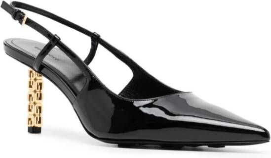 Givenchy G Cube 80mm patent-leather pumps Zwart