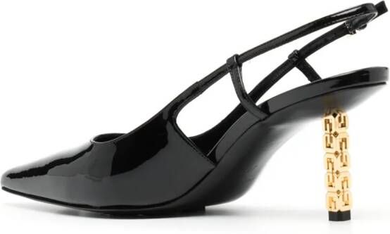 Givenchy G Cube 80mm patent-leather pumps Zwart